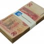 Zimbabwe 20 Dollars X 50 Pieces (PCS), 2007,P-68,Circulated,Half Bundle,Trillion