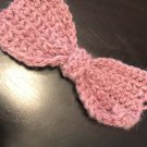 Pink Bow Hair Clip