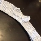 Baby Blue Thin Headband with Bow