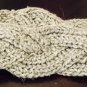 Grey Cable Braided Headband