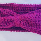 Magenta Bow Headband