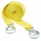 Neiko 51005A Heavy Duty Tow Strap with Safety Hooks | 2” x 20’ | 10,000 LB Capacity | Polyester