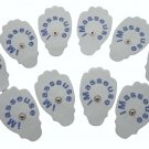 iMasseuse Premium Electronic Massager Replacement Pads (Snap Type -3.5mm)