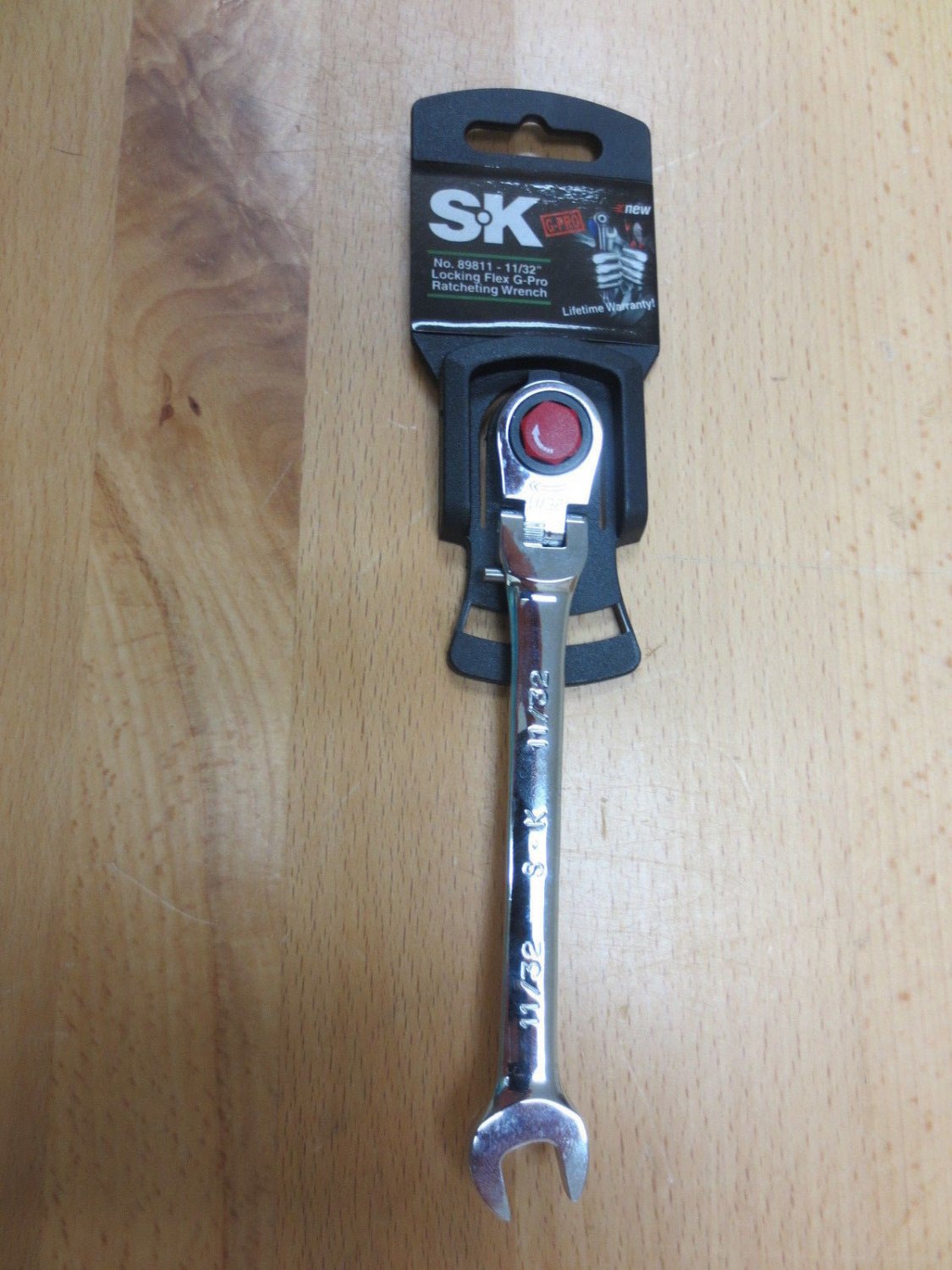 SK #89811 G-Pro, Locking, Flex, Ratcheting Combo Wrench-Universal ...