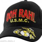 OOH RAH! U.S.M.C. with EGA Cap-Embroidered-Licensed