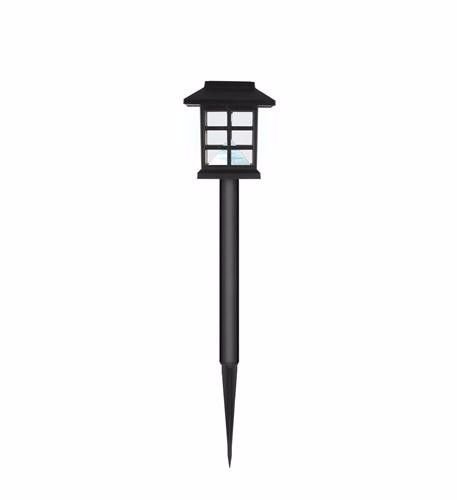 6 Pack Solar LED Mini Stick Lights - Path/Walkway lights - black