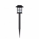 6 Pack Solar LED Mini Stick Lights - Path/Walkway lights - black