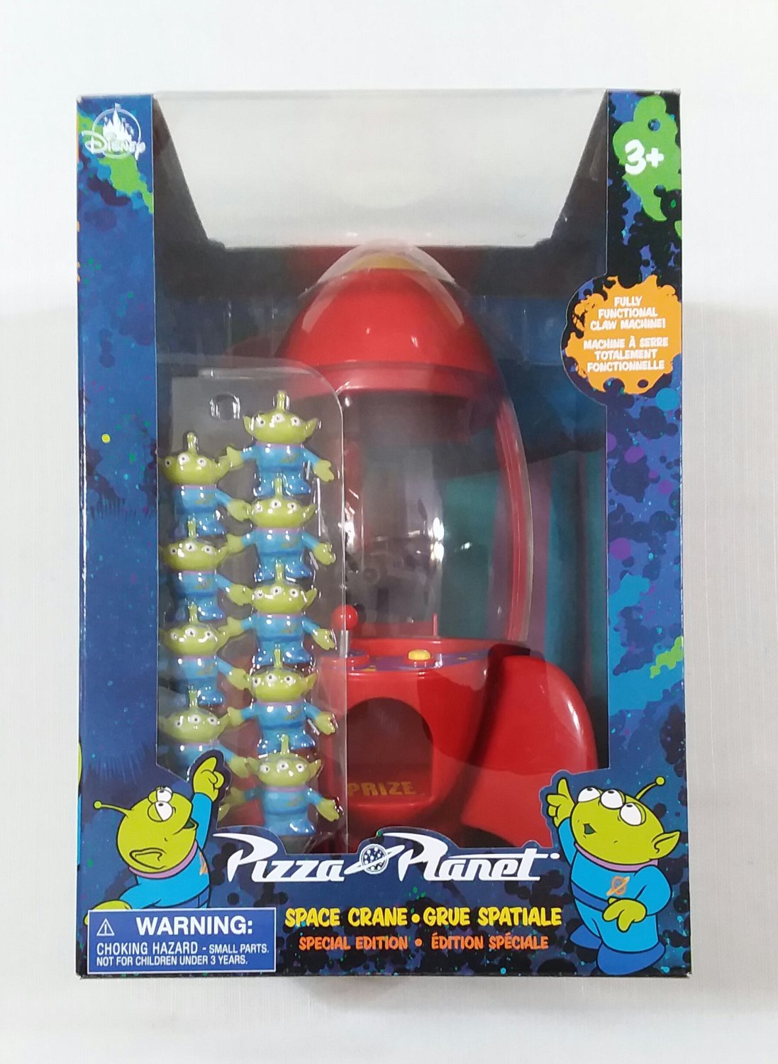 Toy Story Pizza Planet Space Crane - Speciel Edition Claw Machine Disney