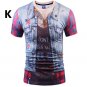 Fashion Slim Fit t-shirt Halloween cosplay - several models and sizes