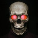 New Halloween Scary Skull With Movable Mouth And Glow - 4 models