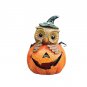 Resin Crafts Pumpkin Head Owl Ornaments