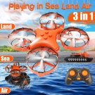Three-in-one Multi-function Hovercraft, road - water - air
