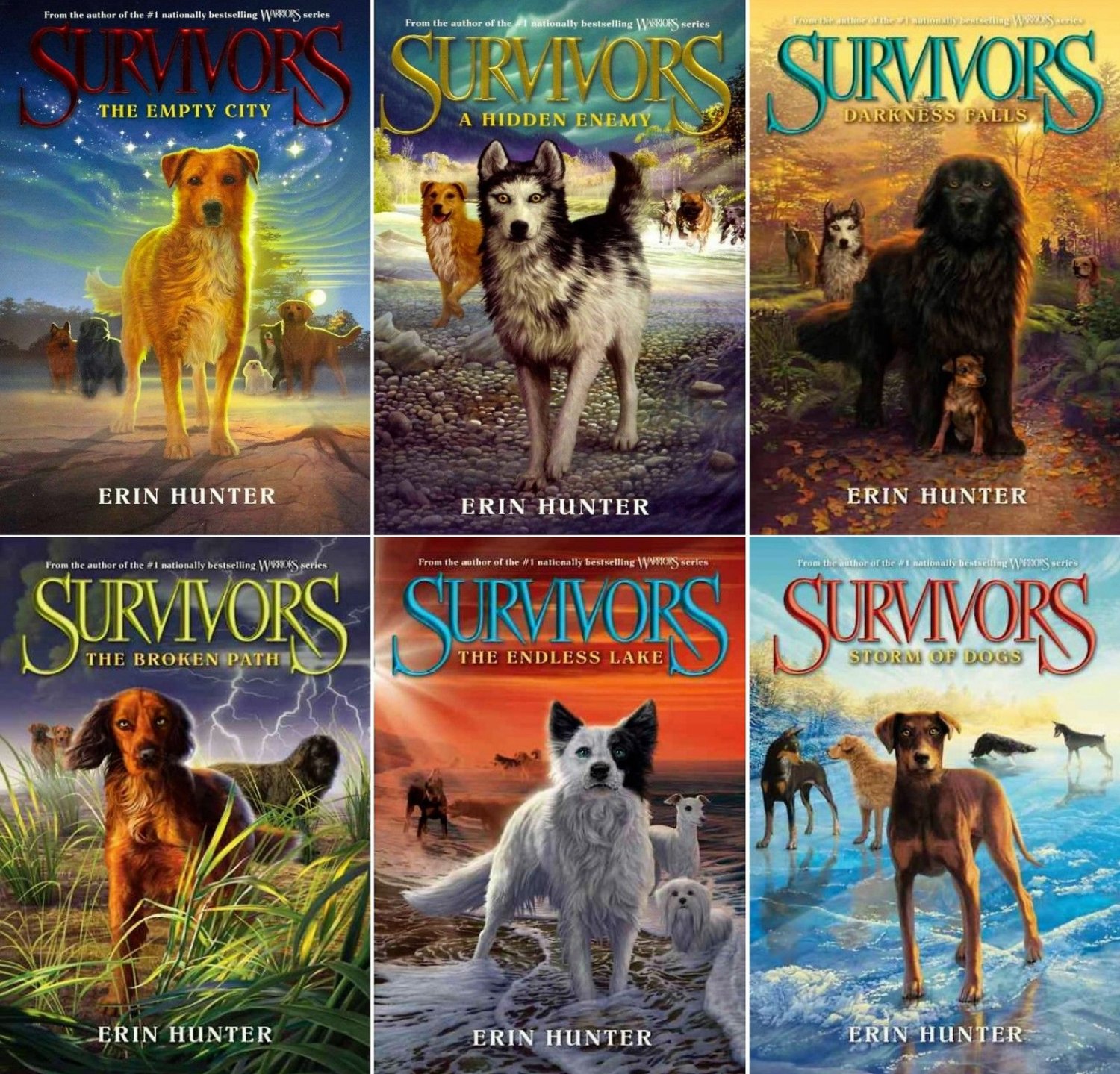 Erin Hunter Seekers Collection 6 Books Set, by Erin Hunter