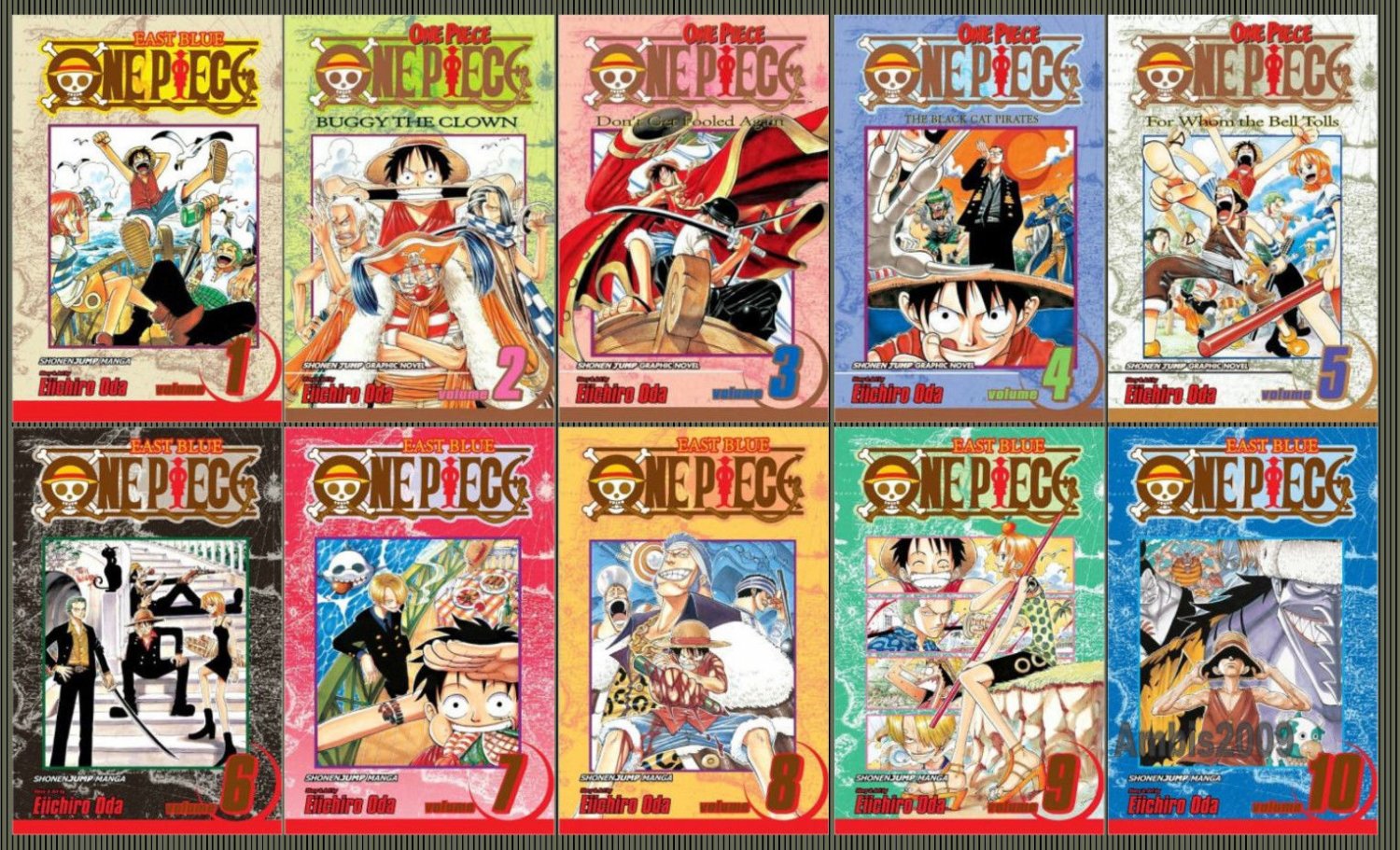 one piece manga collection for sale