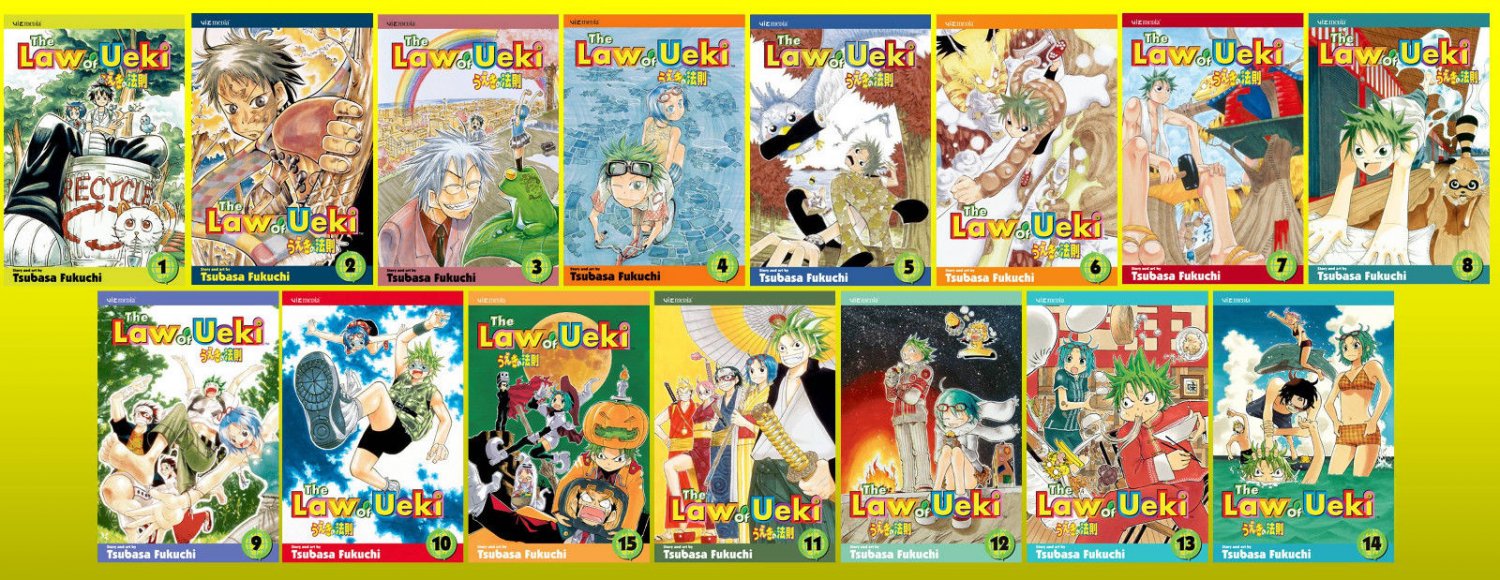 The Law of Ueki MANGA Collection by Tsubasa Fukuchi FULL SET 115!