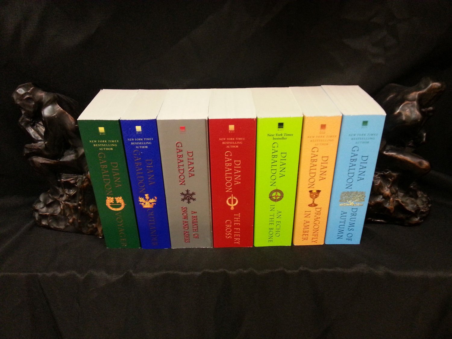 Diana Gabaldon Outlander Complete Paperback Set Collection Series 1-7 ...