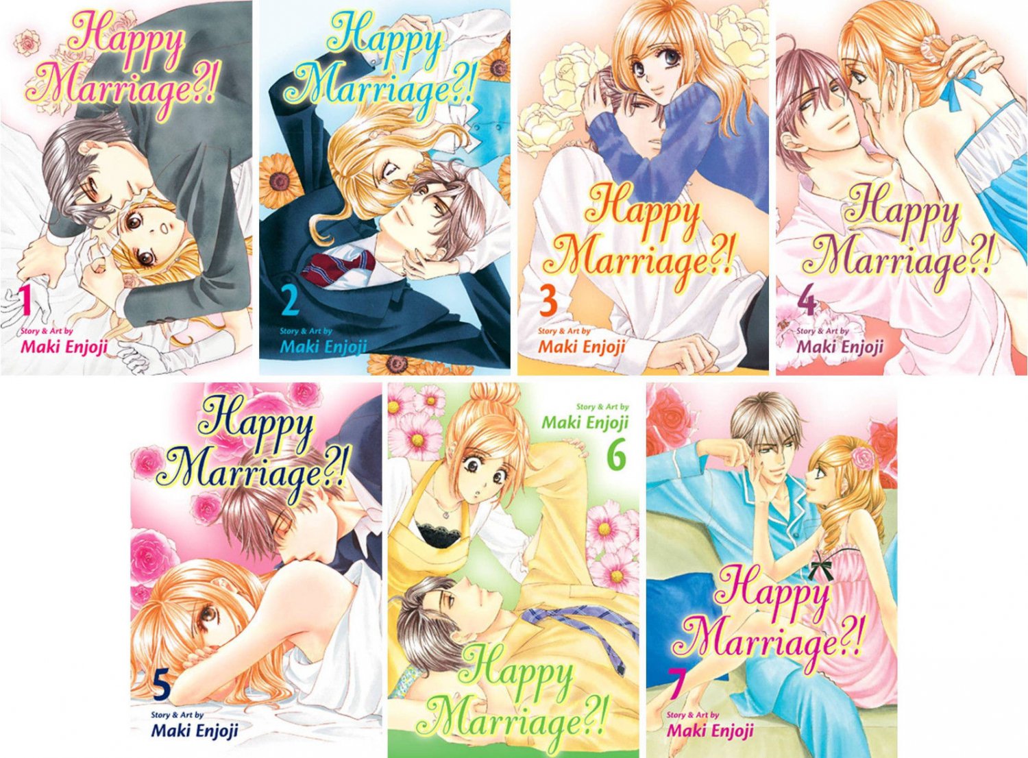 How Many Volumes Of My Happy Marriage Happy Marriage?! Series MATURE MANGA by Maki Enjoji Collection Set