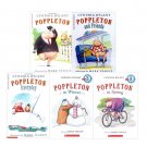 Poppleton Collection Set 1-5 Funny Fiction Childrens Books Series Cynthia Rylant