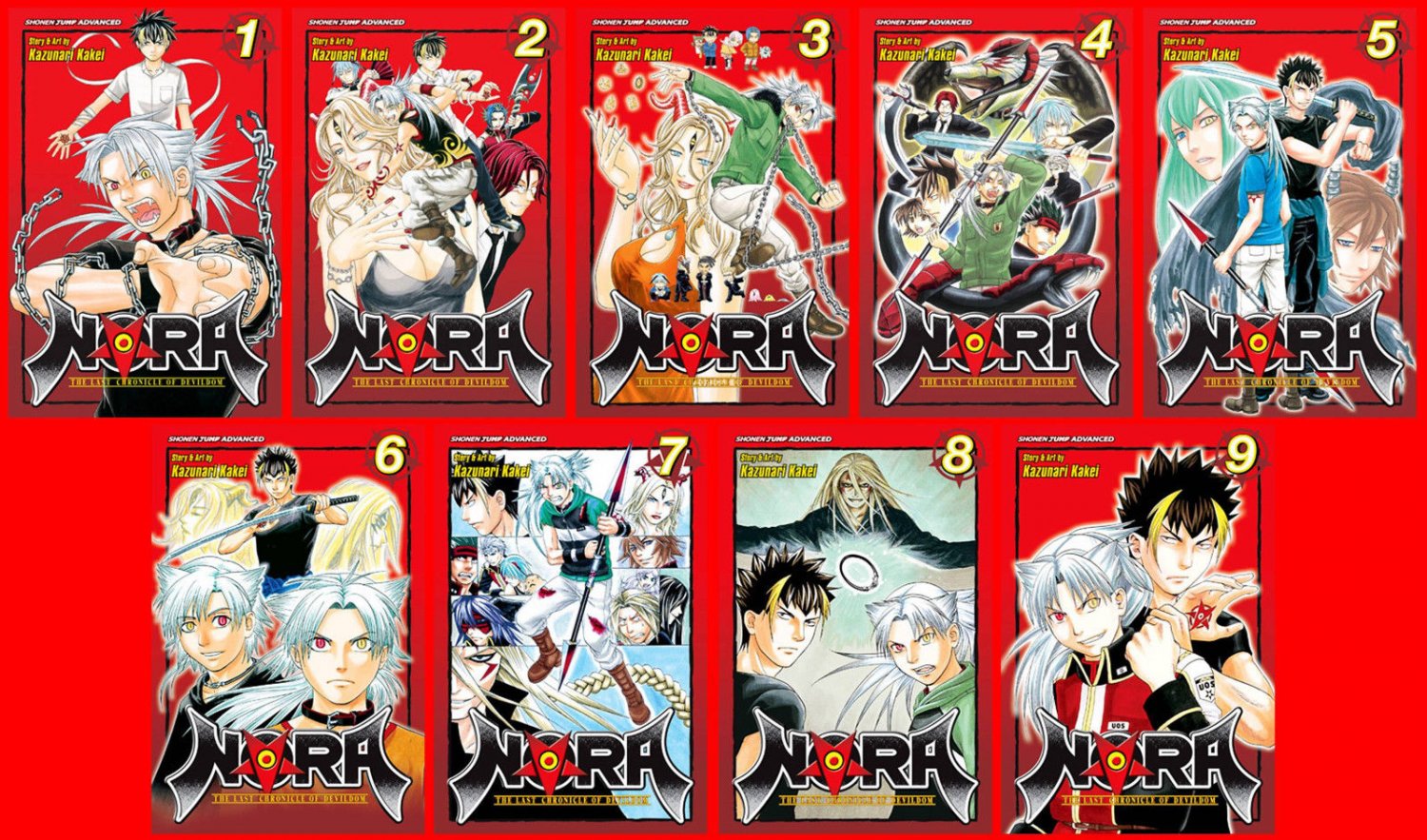 Nora The Last Chronicle Of Devildom NORA The Last Chronicle of Devildom Series MANGA by Kazunari Kakei FULL