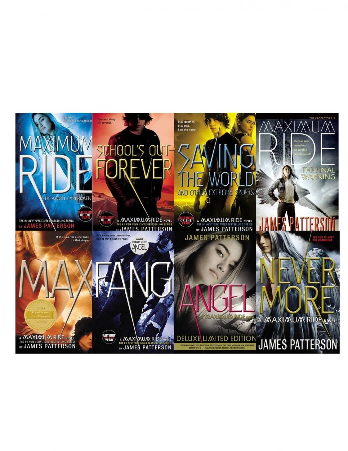 Maximum Ride Collection Set 18 Juvenile Fiction Books Action Adventure