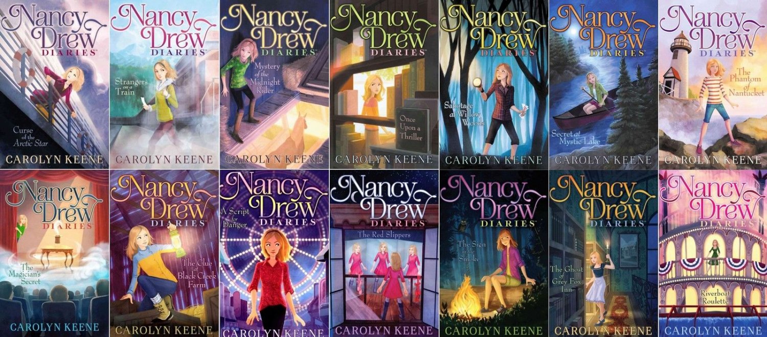 Nancy Drew Diaries Series Collection Set Books 1 14 Carolyn Keene Brand New