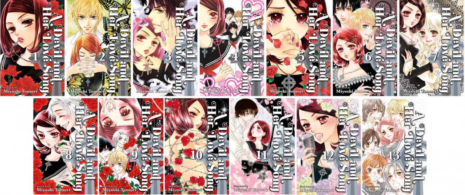 A Devil and Her Love Song Series MANGA by Miyoshi Tomori FULL SET - A Devil And Her Love Song Manga