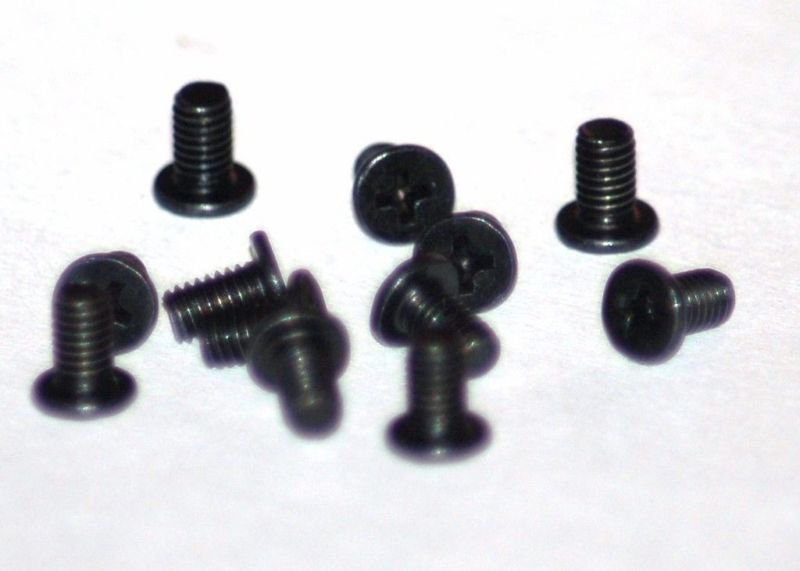 12x M3X6MM Sony Vaio f2312 Compatiable Hinge Screws Laptop Black M3x6L