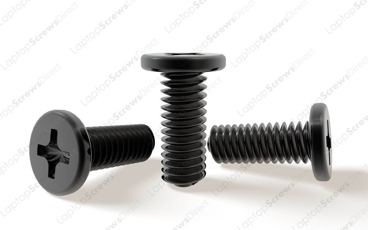 12x M2.5 X 6.5mm M2.5x6.5L Black Zinc Machine Screws HP Pavilion
