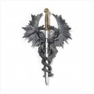 DRAGON DAGGER WALL PLAQUE