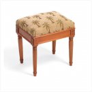 PALMS FABRIC FOOT STOOL