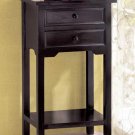 BLACK TELEPHONE TABLE