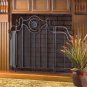METAL MEDALLION FIREPLACE SCRN