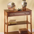 DOUBLE-SHELF CONSOLE TABLE