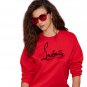 Louboutin Graphic Sweatshirt Red