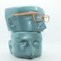 Eco Reading Glasses Pine Wood Effect Contemporary Low Rise Profile +1.50 Lens