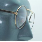 Wire Gold Frame Round Blank Lens Rock Star Fashion Eyewear Glasses Eyes on You!