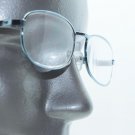 Turquoise Blue Metal Frame Classic Petite Oval Reading Glasses +3.50 Lens