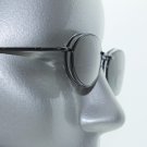 Small Lens Clip On Tint Sunglasses Reading Glasses +1.75 Black Metal Frame