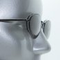 Small Lens Clip On Tint Sunglasses Reading Glasses +1.75 Black Metal Frame