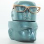 Eco Reading Glasses Pine Wood Effect Contemporary Low Rise Profile +2.50 Lens