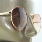 Metal Wire Frame Gold Browns +1.50 Lens Tint Bifocal Reading Glasses Sunglasses