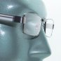Reading Glasses Super Hi Tech Metro Metal Frame Jazz Shiny Gray Detail +2.25
