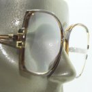 Big Glamour Statement Polished Caramel Frame Reading Glasses +1.75 Strength