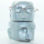 Reading Glasses Lightweight Bottomless Barely There Bronze Frame +2.50 Lens