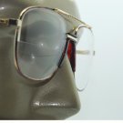 Double Bridge Aviator Tortoise Frame Classic Half Bifocal Reading Glasses +1.00