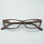 Eco Reading Glasses Dark Wood Effect Contemporary Low Rise Profile +3.00 Lens