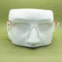 Frameless Hi Tech Reading Glasses Pearlized Glittery Bronze Side Arms +1.50 Lens