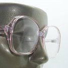 Bifocal Huge Oversize Statement Bold Sweet Pale Pink Frame Reading Glasses +2.25