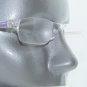 Reading Glasses Frameless Modern Tech Frame Multi Accent +2.00 Lens