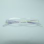 Reading Glasses Frameless Modern Tech Frame Multi Accent +2.00 Lens